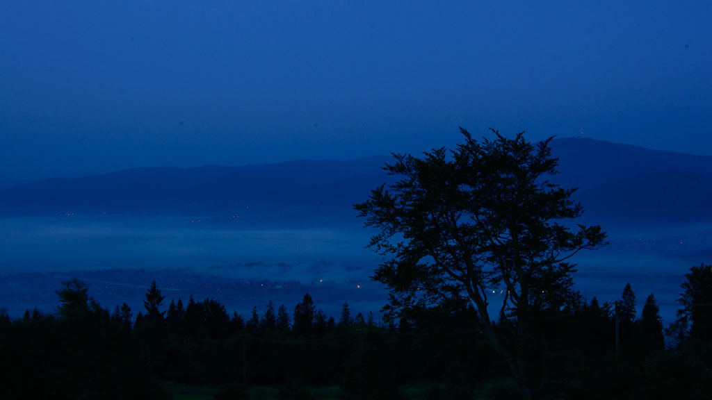 Bielsko-Biała 2014 ze szczytu Magurki