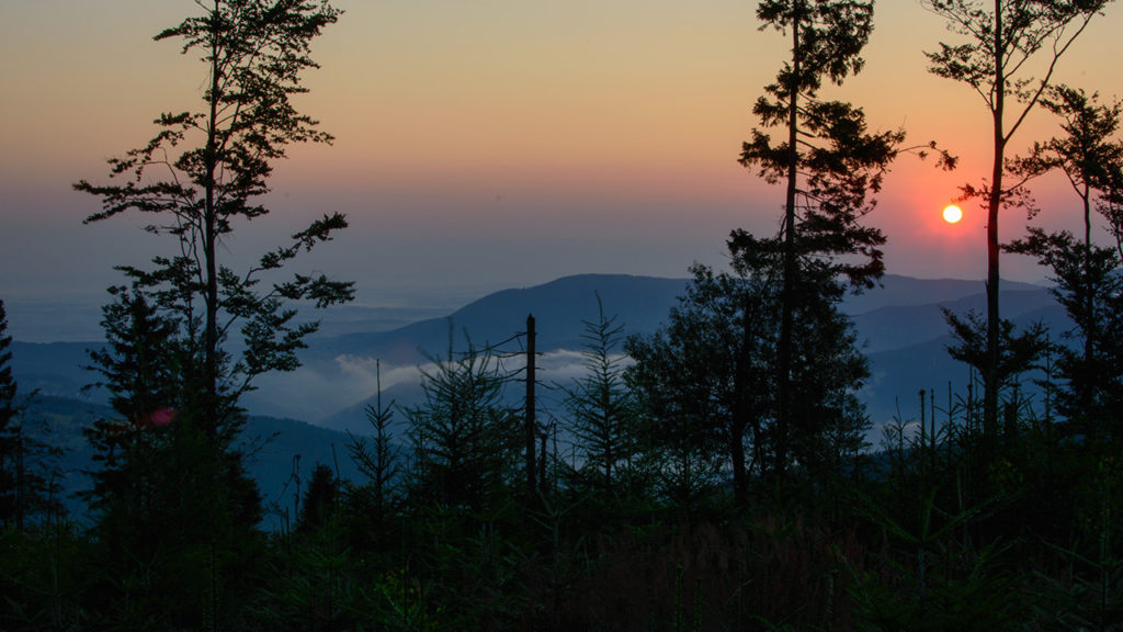 Bielsko-Biała 2014 ze szczytu Magurki