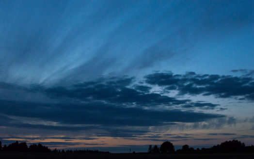 zachód słońca w Opocznie