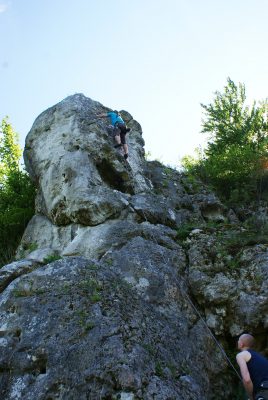 Wspinaczka skałkowa Mirów
