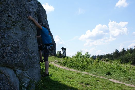 Wspinaczka skałkowa Mirów