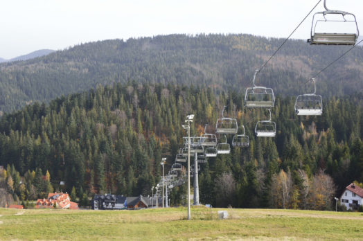 Wypad na stok narciarski pilsko 1 listopada
